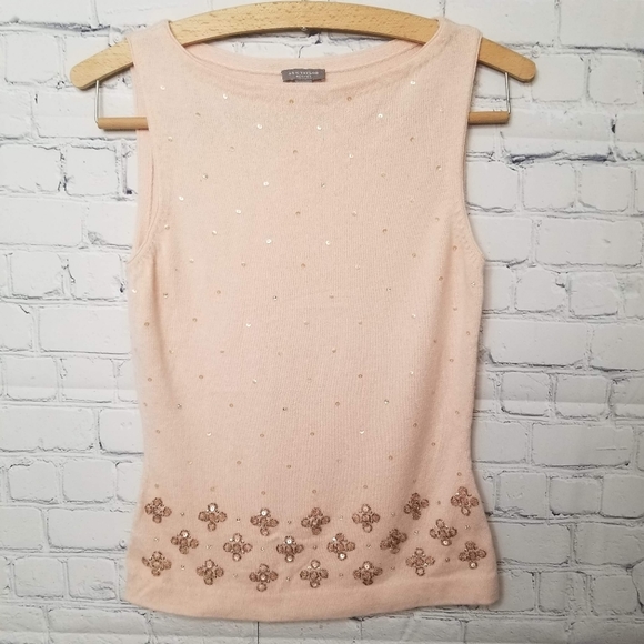Ann Taylor Tops - Ann taylor wool/cashmere blend sequin top
